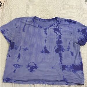 Lululemon Purple Tie-Dye Top